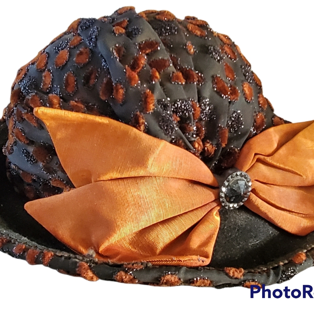 Vintage Whittall & Shon 1940's Style Hat